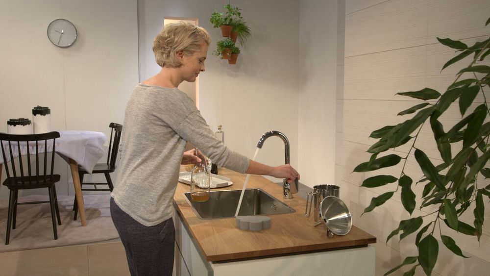 Смеситель для кухни 260, 1jet Hansgrohe Logis M31 (цвет - хром) 71835000 71835000 &mdash; фото в Esantehnika