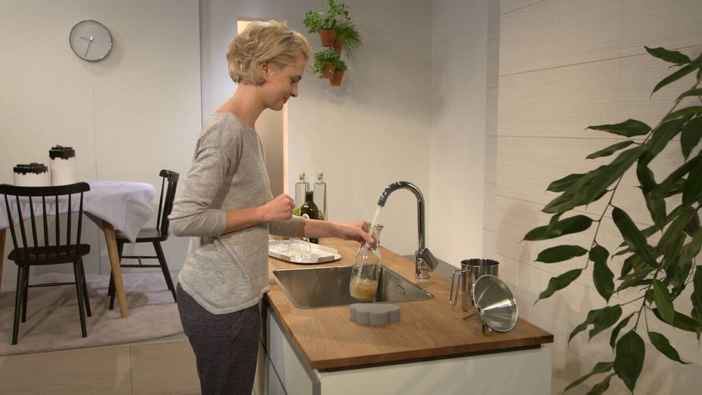 Смеситель для кухни 260, 1jet Hansgrohe Logis M31 (цвет - хром) 71835000 71835000 &mdash; фото в Esantehnika