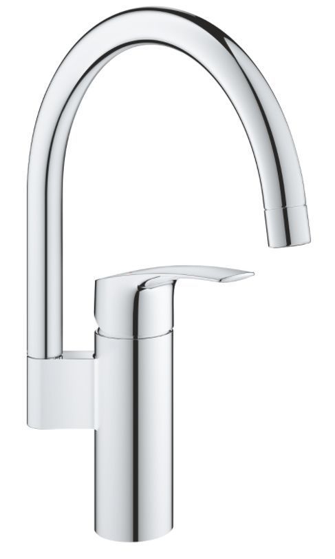 Комплект змішувачів для ванної кімнати та кухні Grohe Eurosmart New (колір-хром) UA123248MK UA123248MK &mdash; фото в Esantehnika