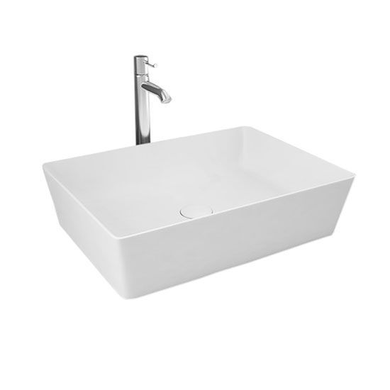 Раковина накладна на стільницю Rak Ceramics Feeling 50 x 36 см, білий матовий FEECT5000500A FEECT5000500A &mdash; фото в Esantehnika