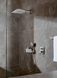 Лійка для душу Hansgrohe Raindance Select S EcoSmart 120 (колір - хром), 3 види струменя 26531000 26531000 &mdash; фото в Esantehnika