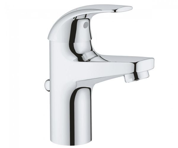Смеситель на умывальник GROHE BAU CURVE 32805000 32805000 &mdash; фото в Esantehnika