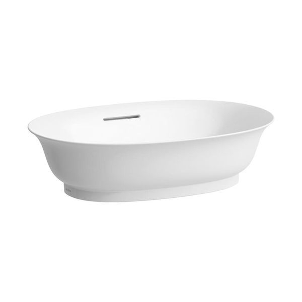 Раковина накладна на стільницю 55 х 38 см Laufen The New Classic (з переливом) H8128530001091 H8128530001091 &mdash; фото в Esantehnika