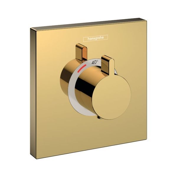 Термостат для душу Hansgrohe ShowerSelect HighFlow, СМ (колір - поліроване золото) 15760990 15760990 &mdash; фото в Esantehnika