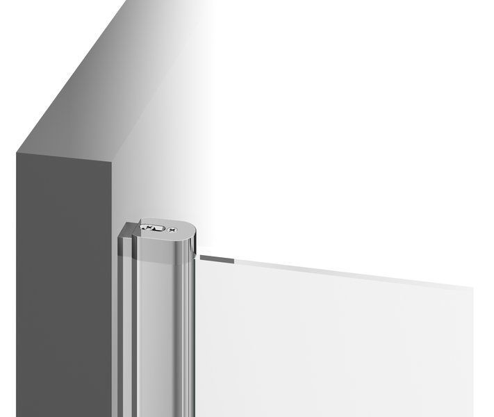 Душові двері RAVAK Chrome CRV2-120 чотириелементні, 1200 мм h1950, профіль сатин, скло TRANSPARENT 1QVG0U00Z1 1QVG0U00Z1 &mdash; фото в Esantehnika