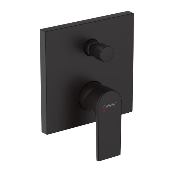 Набор скрытого монтажа для душа Hansgrohe EcoSmart 230 Vernis Shape 6 в 1, Matt Black (20230004) 20230004 &mdash; фото в Esantehnika