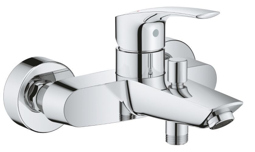 Комплект змішувачів для ванної кімнати та кухні Grohe Eurosmart New (колір-хром) UA123248MK UA123248MK &mdash; фото в Esantehnika