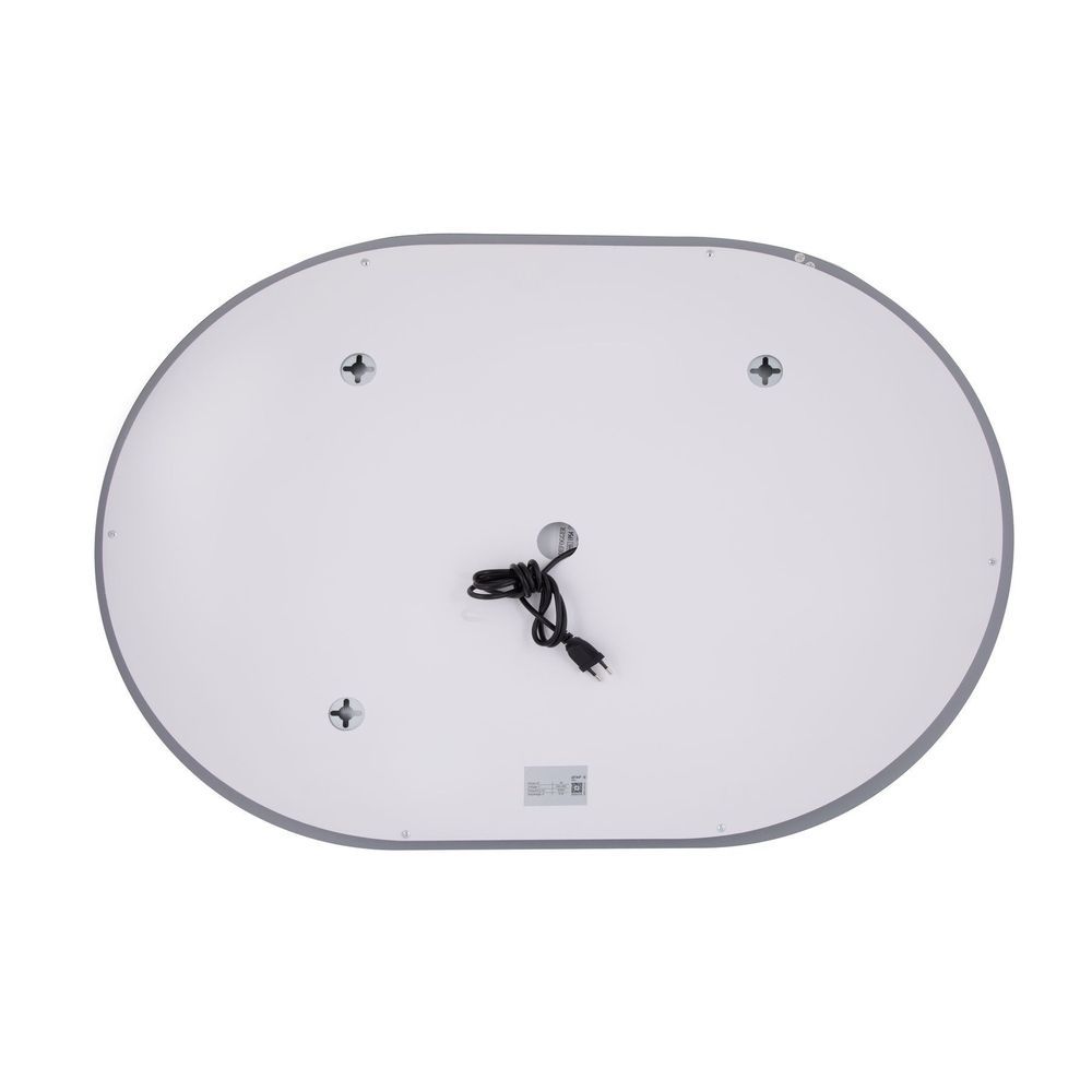 Дзеркало Qtap Gemini 650х900 з LED-підсвічуванням Touch, з антизапотіванням, з димером, рег. темп. кольору (3000-6500K) Reverse QT2578R6590 QT2578R6590 &mdash; фото в Esantehnika