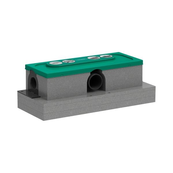 Корпус дренажного каналу для стандартної установки Hansgrohe uBox universal 01001180 01001180 &mdash; фото в Esantehnika