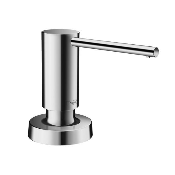 Дозатор для рідкого мила або миття посуду Hansgrohe A51, хром 40448000 40448000 &mdash; фото в Esantehnika