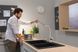 Дозатор для жидкого мыла или средства для мытья посуды Hansgrohe A51, хром 40448000 40448000 &mdash; фото в Esantehnika