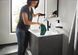 Набір аксесуарів 4-в-1 Hansgrohe AddStoris (колір - чорний матовий/скло - матове) 41771670+41745670+41749670+41752670 41771670+41745670+41749670+41752670 &mdash; фото в Esantehnika