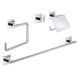 Grohe QuickFix Start Cube Набір аксесуарів 4 в 1 для ванної кімнати (41115000) 41115000 &mdash; фото в Esantehnika