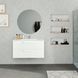 Комплект мебели 100 см Devit Fresh, белый матовый, ручки белые 088735W 088735W &mdash; фото в Esantehnika