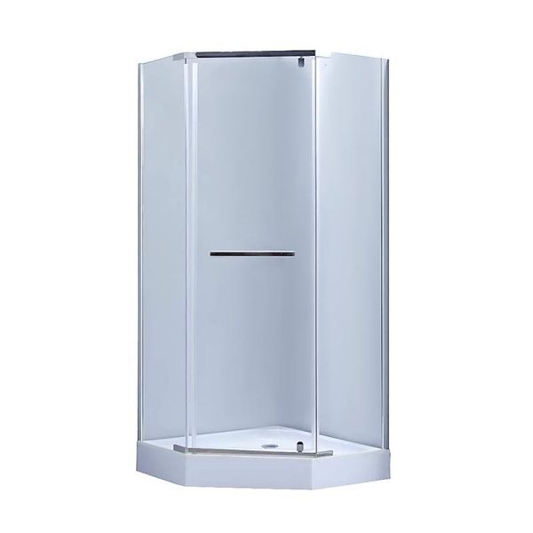 Душова кабіна Lidz Dozorca 90x90 SC90x90.CRM.LOW.TR (LDSC9090CRMLOWTR) LDSC9090CRMLOWTR2 &mdash; фото в Esantehnika