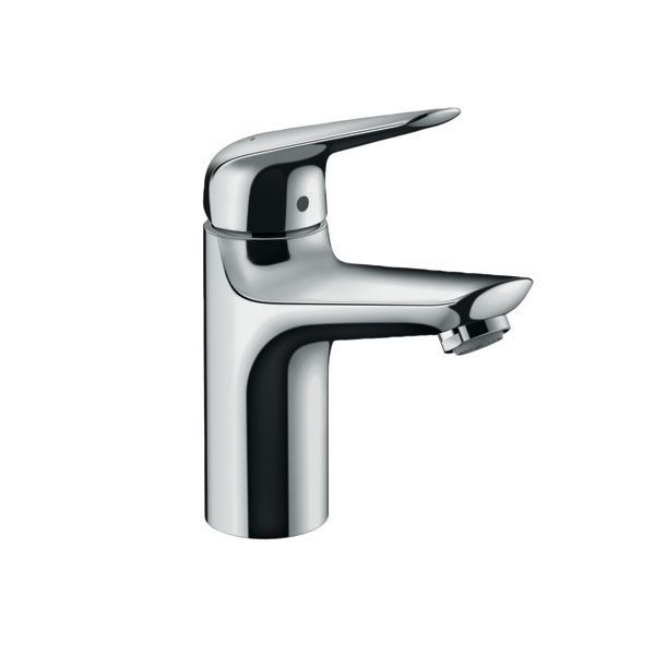 Змішувач для раковини Hansgrohe Novus (колір - хром), з донним клапаном Push-Open 71032000 71032000 &mdash; фото в Esantehnika