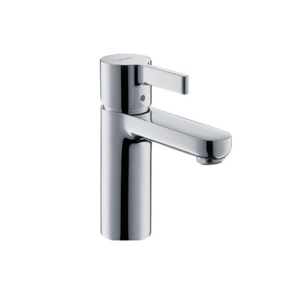 Змішувач для раковини, одноважільний Hansgrohe Metris S (колір - хром), з доним клапаном Pop-Up 31063000 31063000 &mdash; фото в Esantehnika