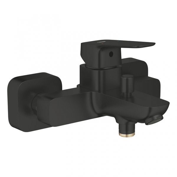 Змішувач для ванни Grohe Cubeo чорний матовий (1018132430) 1018132430 &mdash; фото в Esantehnika