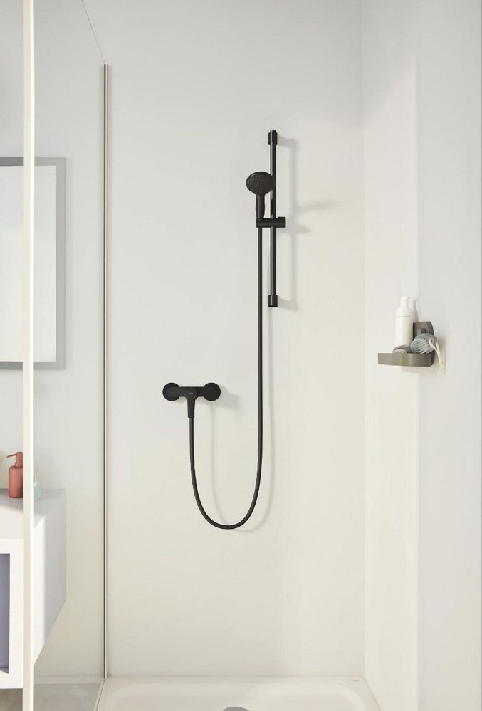 Смеситель для душа Grohe QuickFix Start Black 242082432 242082432 &mdash; фото в Esantehnika