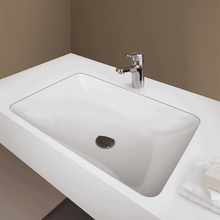 Раковина встраиваемая под столешницу Laufen Pro S 600 х 400 мм H8119650001091 H8119650001091 &mdash; фото в Esantehnika