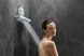 Боковой душ Hansgrohe Rainfinity 500 1jet с душевой полкой, Matt White (26243700) 26243700 &mdash; фото в Esantehnika