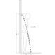 Боковой душ Hansgrohe Rainfinity 500 1jet с душевой полкой, Matt White (26243700) 26243700 &mdash; фото в Esantehnika