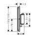 Термостат на 1 потребитель Hansgrohe ShowerSelect Comfort E (цвет - чёрный матовый) 15574670 15574670 &mdash; фото в Esantehnika