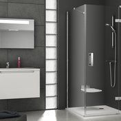 Неподвижная стенка для душа RAVAK SmartLine SMPS-80 L, левая 800 мм h1900, профиль хром, стекло TRANSPARENT 9SL40A00Z1 9SL40A00Z1 &mdash; фото в Esantehnika
