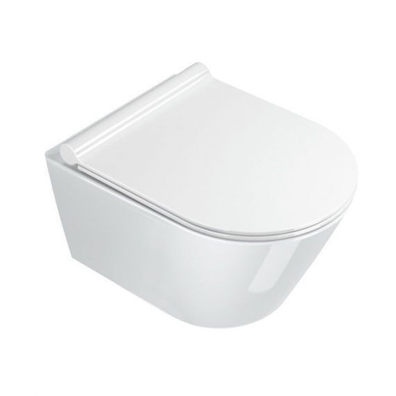 Унитаз подвесной Catalano Zero с системой NEWFLUSH 35х50 см 1VSZ50R00 без сиденья 1VSZ50R00 &mdash; фото в Esantehnika