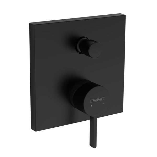 Змішувач для ванни/душу Hansgrohe Finoris (колір - чорний матовий) 76415670 76415670 &mdash; фото в Esantehnika
