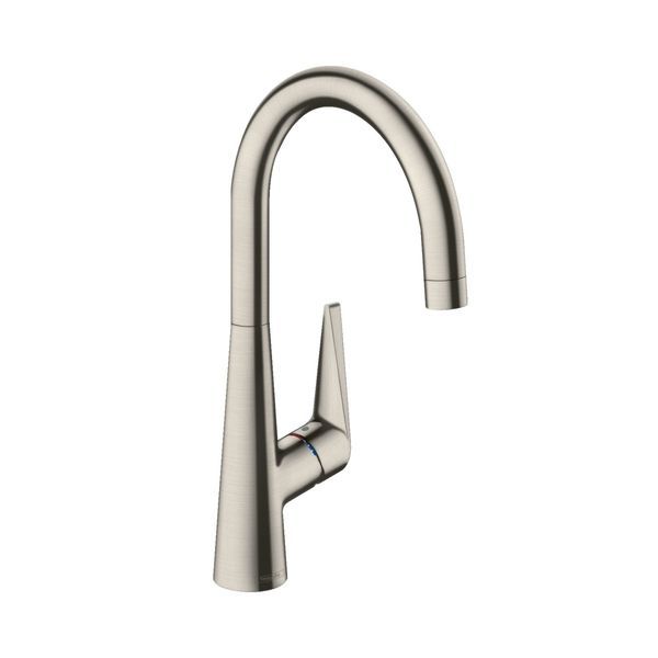 Змішувач для кухні 260, 1jet Hansgrohe Talis M51 (колір - сталь) 72810800 72810800 &mdash; фото в Esantehnika