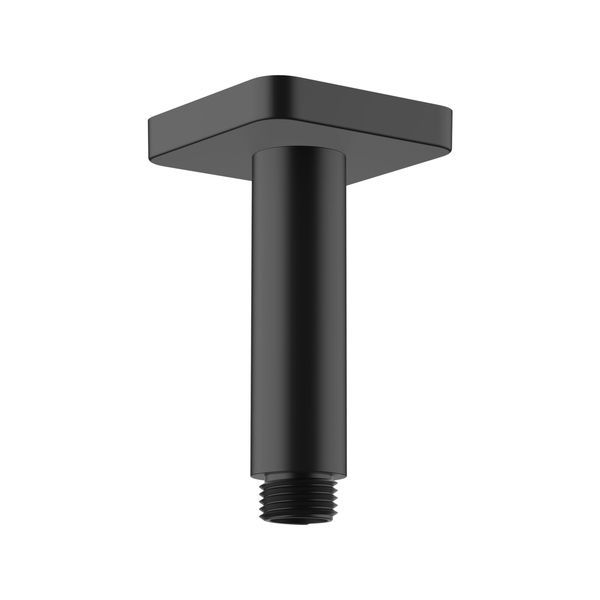Тримач для верхнього душу h100 мм Hansgrohe Vernis Shape (колір - чорний матовий) 26406670 26406670 &mdash; фото в Esantehnika