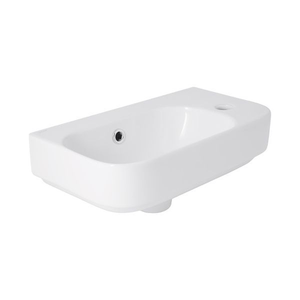 Раковина Qtap Tern 450х250х158 White QT1711H02RW QT1711H02RW &mdash; фото в Esantehnika