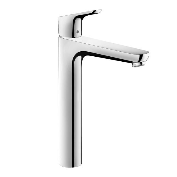 Змішувач для раковини високий Hansgrohe Focus (колір - хром), з донним клапаном 31531000 31531000 &mdash; фото в Esantehnika
