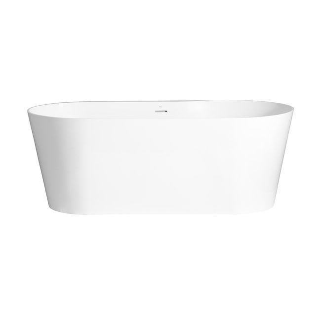 Ванна зі штучного каменю Stonex 160 х 80 х h59 см Roca Raina, в комплекті з сифоном A248466000 A248466000 &mdash; фото в Esantehnika
