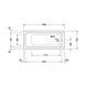 Ванна акриловая Duravit D-Code 160х70 (700096000000000) 700096000000000 &mdash; фото в Esantehnika