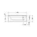 Ванна акриловая Duravit D-Code 160х70 (700096000000000) 700096000000000 &mdash; фото в Esantehnika