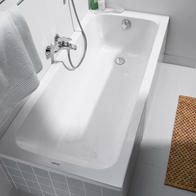 Ванна акриловая Duravit D-Code 160х70 (700096000000000) 700096000000000 &mdash; фото в Esantehnika