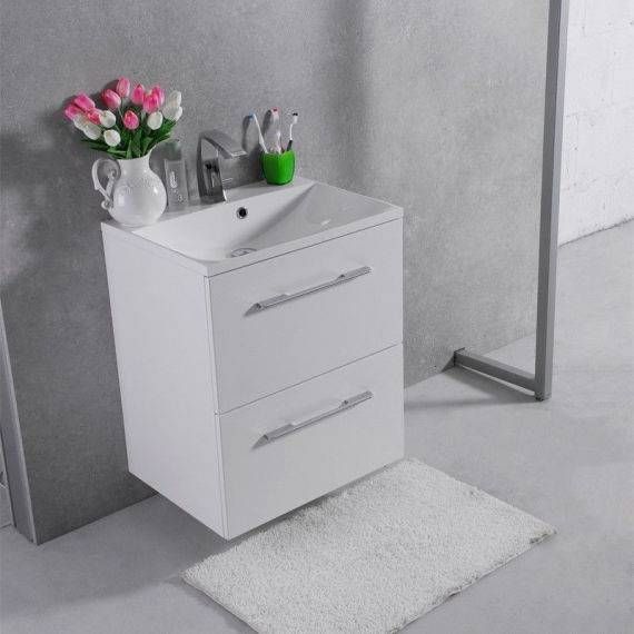 Тумба с умывальником Fancy Marble (Буль-Буль) Santorini 60 (ШН-Ам600) Santorini 60 (ШН-Ам600) &mdash; фото в Esantehnika