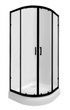 Душевая кабина Qtap Taurus 90x90 см BLA1099AC6 Clear на мелком поддоне Robin (TAUBLA1099AC6SET)