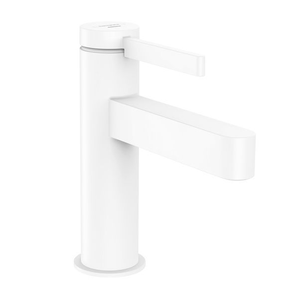 Кран для холодної води Hansgrohe Finoris (колір - білий матовий), без донного клапана 76013700 76013700 &mdash; фото в Esantehnika