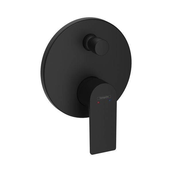 Змішувач для ванни/душу Hansgrohe Rebris E (колір - чорний матовий) 72468670 72468670 &mdash; фото в Esantehnika