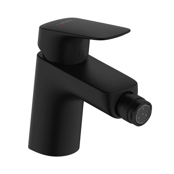 Змішувач для біде 70 Hansgrohe Logis (колір - чорний матовий), з донним клапаном 71204670 71204670 &mdash; фото в Esantehnika
