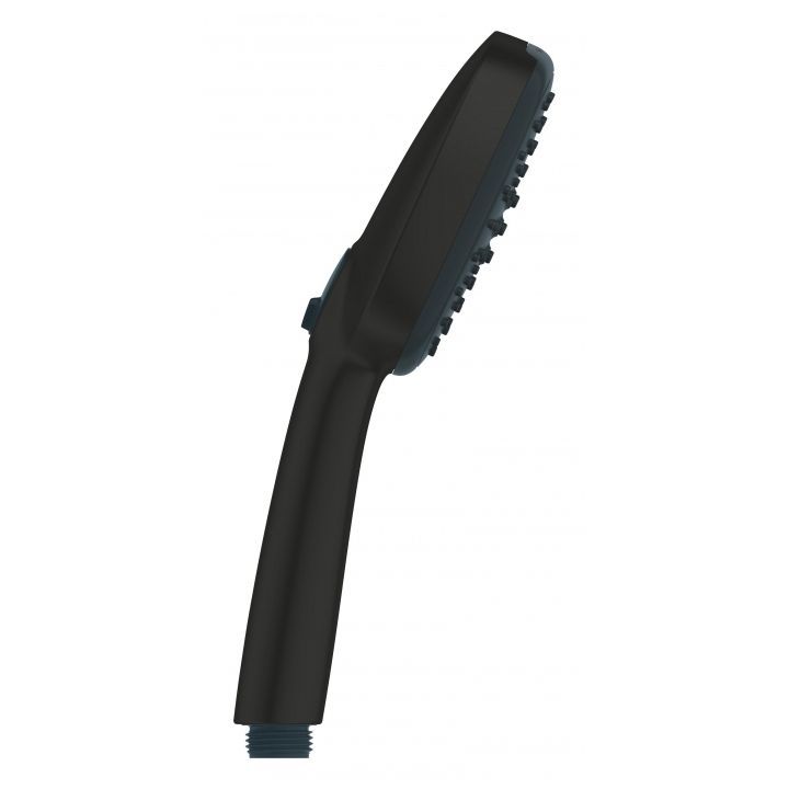 Смеситель для ванны с душем Grohe Cubeo чёрный матовый (1018142430) 1018142430 &mdash; фото в Esantehnika
