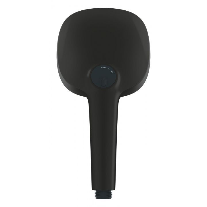 Смеситель для ванны с душем Grohe Cubeo чёрный матовый (1018142430) 1018142430 &mdash; фото в Esantehnika