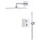 Душова система прихованого монтажу з термостатом Grohe QuickFix Precision Thermostat (34881000) 34881000 &mdash; фото в Esantehnika