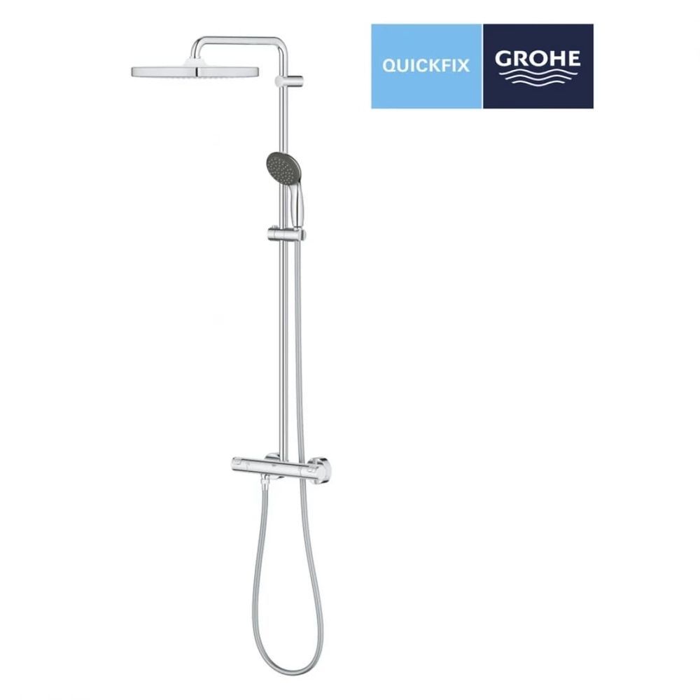 Душова система GROHE Vitalio Start 250 Cube 26696000 26696000 &mdash; фото в Esantehnika