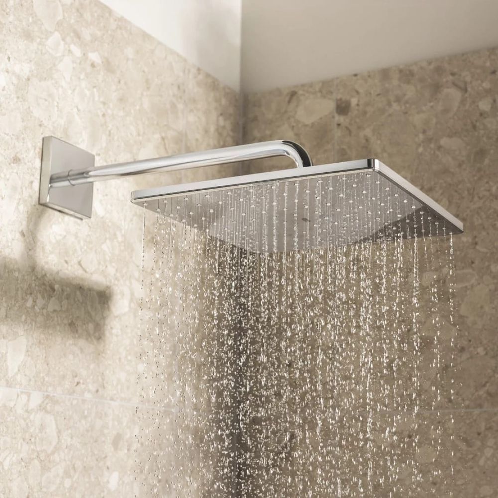 Душова система прихованого монтажу з термостатом Grohe QuickFix Precision Cube Thermostat (34879000) 34879000 &mdash; фото в Esantehnika