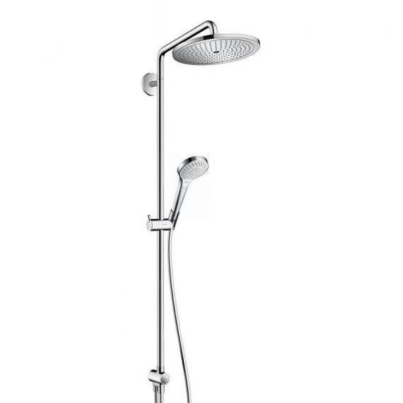 Душевая система Hansgrohe Croma S Showerpipe 280 1jet Reno (цвет - хром) 26793000 26793000 &mdash; фото в Esantehnika