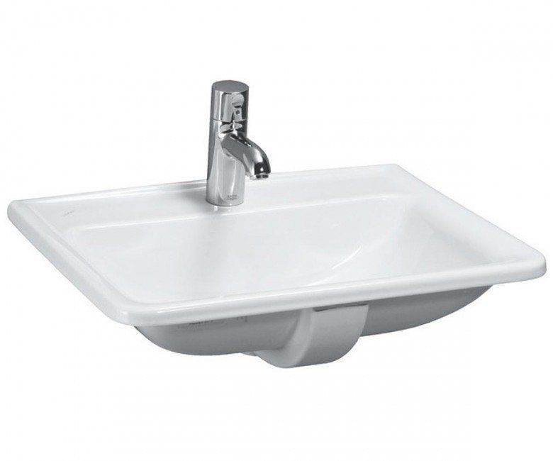 Раковина встраиваемая в столешницу Laufen Pro 56 х 44 см H8189630001041 H8189630001041 &mdash; фото в Esantehnika